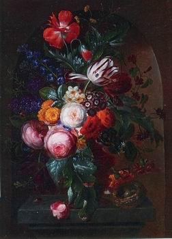 unknow artist Floral, beautiful classical still life of flowers 03 Germany oil painting art